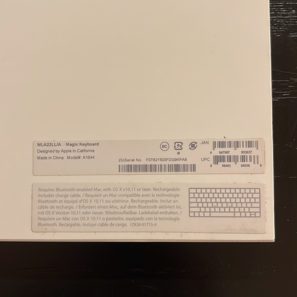 Apple Magic Keyboard - Picture 2 of 4